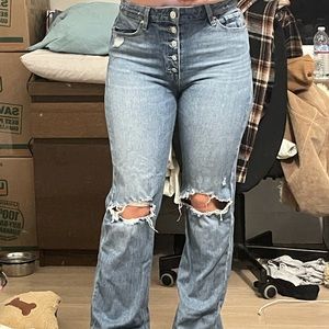 PAIGE Denim Leenah Wide Leg Jean